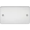 Knightsbridge FP8360PC 2-Gang Blanking Plate Polished Chrome -Chrome Switches & Sockets Sales 108TY P