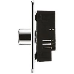 LAP 3-Gang 2-Way LED Dimmer Switch Polished Chrome -Chrome Switches & Sockets Sales 195KJ A2