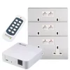 Energenie MiHome 13A 2-Gang SP Switched Smart Socket Bundle Brushed Chrome -Chrome Switches & Sockets Sales 2126R P