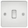 Knightsbridge FP8341PC 20A 1-Gang DP Control Switch Polished Chrome
