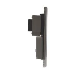 LAP 2-Gang Dual Voltage Shaver Socket 115 / 230V Polished Chrome with Black Inserts 11 LAP 2-Gang Dual Voltage Shaver Socket 115 / 230V Polished Chrome with Black Inserts -Chrome Switches & Sockets Sales 27040 A4