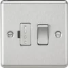 Knightsbridge CL63BC 13A Switched Fused Spur Brushed Chrome -Chrome Switches & Sockets Sales 271TX P
