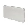 Schneider Electric Lisse Deco 2-Gang Blanking Plate Polished Chrome -Chrome Switches & Sockets Sales 286FF P