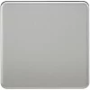 Knightsbridge SF8350BC 1-Gang Blanking Plate Brushed Chrome -Chrome Switches & Sockets Sales 292TY P