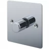 LAP 1-Gang 2-Way LED Dimmer Switch Polished Chrome -Chrome Switches & Sockets Sales 29712 P