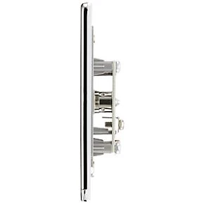 LAP Coaxial TV Socket Polished Chrome 5 LAP Coaxial TV Socket Polished Chrome - Image 3