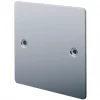 LAP 1-Gang Blanking Plate Polished Chrome -Chrome Switches & Sockets Sales 35488 P