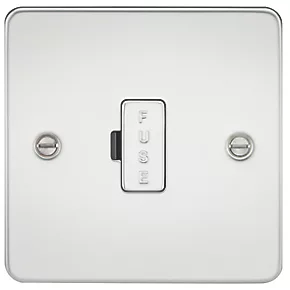 Knightsbridge FP6000PC 13A Unswitched Fused Spur Polished Chrome 3 Knightsbridge FP6000PC 13A Unswitched Fused Spur Polished Chrome