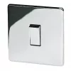 Crabtree Platinum 10AX 1-Gang Intermediate Switch Polished Chrome -Chrome Switches & Sockets Sales 36129 P