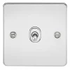 Knightsbridge FP1TOGPC 10AX 1-Gang 2-Way Light Switch Polished Chrome 2 Knightsbridge FP1TOGPC 10AX 1-Gang 2-Way Light Switch Polished Chrome -Chrome Switches & Sockets Sales 363VF P