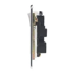 Crabtree Platinum 13A 2-Gang DP Switched Plug Socket Polished Chrome with White Inserts 7 Crabtree Platinum 13A 2-Gang DP Switched Plug Socket Polished Chrome with White Inserts -Chrome Switches & Sockets Sales 38000 A2