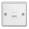 Knightsbridge CL73PC Master Telephone Socket Polished Chrome -Chrome Switches & Sockets Sales 392TY P