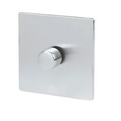 LAP 1-Gang 2-Way Dimmer Switch Brushed Chrome