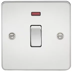 Knightsbridge FP8341NPC 20A 1-Gang DP Control Switch Polished Chrome with LED 3 Knightsbridge FP8341NPC 20A 1-Gang DP Control Switch Polished Chrome with LED
