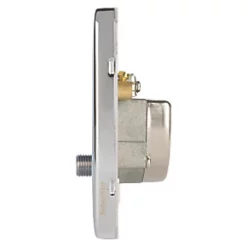 Schneider Electric Lisse Deco 1-Gang Triplex Multimedia Socket Polished Chrome with White Inserts -Chrome Switches & Sockets Sales 517FF A2