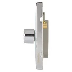 Schneider Electric Lisse Deco 1-Gang 1-Way Dimmer Switch Polished Chrome -Chrome Switches & Sockets Sales 522FF A2