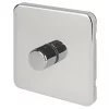 Schneider Electric Lisse Deco 1-Gang 1-Way Dimmer Switch Polished Chrome 1 Schneider Electric Lisse Deco 1-Gang 1-Way Dimmer Switch Polished Chrome -Chrome Switches & Sockets Sales 522FF P