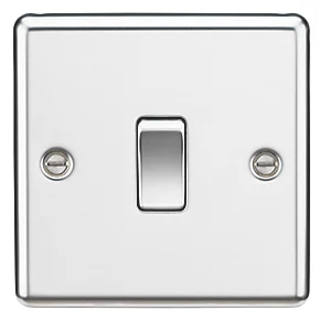 Knightsbridge CL834PC 20A 1-Gang DP Control Switch Polished Chrome 3 Knightsbridge CL834PC 20A 1-Gang DP Control Switch Polished Chrome