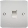 Knightsbridge FP8341BC 20A 1-Gang DP Control Switch Brushed Chrome -Chrome Switches & Sockets Sales 542TY P