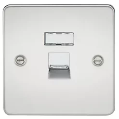 Knightsbridge FPRJ45PC RJ45 Ethernet Socket Polished Chrome