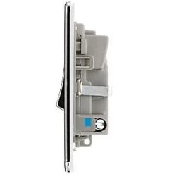 LAP 13A Switched Fused Spur Polished Chrome -Chrome Switches & Sockets Sales 597KJ A2