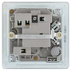 LAP 13A Switched Fused Spur Polished Chrome -Chrome Switches & Sockets Sales 597KJ A3