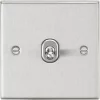 Knightsbridge CSTOG12BC 10AX 1-Gang Intermediate Switch Brushed Chrome with Colour-Matched Inserts 1 Knightsbridge CSTOG12BC 10AX 1-Gang Intermediate Switch Brushed Chrome with Colour-Matched Inserts -Chrome Switches & Sockets Sales 600TY P