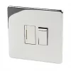 Crabtree Platinum 13A Switched Fused Spur Polished Chrome with White Inserts 1 Crabtree Platinum 13A Switched Fused Spur Polished Chrome with White Inserts -Chrome Switches & Sockets Sales 60240 P