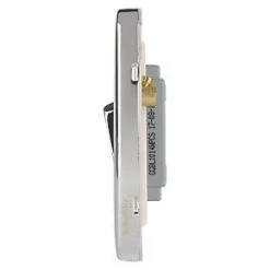 Schneider Electric Lisse Deco 10AX 1-Gang Intermediate Switch Polished Chrome with White Inserts -Chrome Switches & Sockets Sales 612FF A2