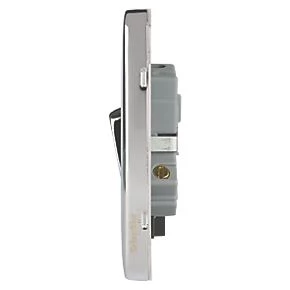 Schneider Electric Lisse Deco 20AX 1-Gang DP Control Switch Polished Chrome with Black Inserts 5 Schneider Electric Lisse Deco 20AX 1-Gang DP Control Switch Polished Chrome with Black Inserts - Image 3