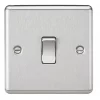 Knightsbridge CL834BC 20A 1-Gang DP Control Switch Brushed Chrome -Chrome Switches & Sockets Sales 642TY P
