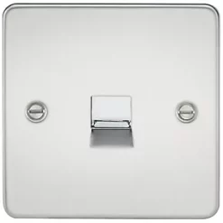 Knightsbridge FP7300PC Master Telephone Socket Polished Chrome