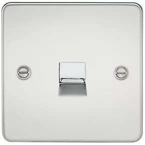 Knightsbridge FP7300PC Master Telephone Socket Polished Chrome 3 Knightsbridge FP7300PC Master Telephone Socket Polished Chrome