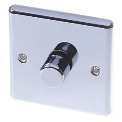 LAP 1-Gang 2-Way LED Dimmer Switch Polished Chrome