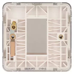 Schneider Electric Lisse Deco 1-Gang Blanking Plate Polished Chrome 9 Schneider Electric Lisse Deco 1-Gang Blanking Plate Polished Chrome -Chrome Switches & Sockets Sales 782FF A3