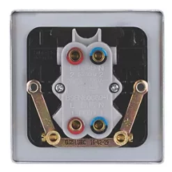 Schneider Electric Ultimate Low Profile 20AX 1-Gang DP Control Switch Brushed Chrome with Neon with Black Inserts 11 Schneider Electric Ultimate Low Profile 20AX 1-Gang DP Control Switch Brushed Chrome with Neon with Black Inserts -Chrome Switches & Sockets Sales 7863J A4