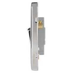 Schneider Electric Lisse Deco 10AX 4-Gang 2-Way Light Switch Polished Chrome with White Inserts -Chrome Switches & Sockets Sales 818FF A2