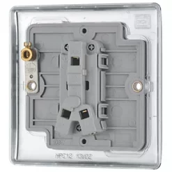 British General Nexus Metal 10AX 1-Gang 2-Way Light Switch Polished Chrome -Chrome Switches & Sockets Sales 830FT A3