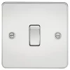 Knightsbridge FP2000PC 10AX 1-Gang 2-Way Light Switch Polished Chrome -Chrome Switches & Sockets Sales 837TX P