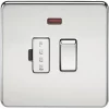 Knightsbridge SF6300NPC 13A Switched Fused Spur with LED Polished Chrome -Chrome Switches & Sockets Sales 839TY P