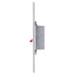 Schneider Electric Ultimate Low Profile 50A 2-Gang DP Control Switch Polished Chrome with Neon with White Inserts -Chrome Switches & Sockets Sales 8773J A2