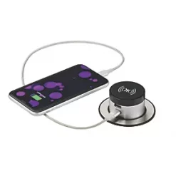 Knightsbridge SK0015 4.0A 2-Outlet Type A & C Pop-Up USB Charger Brushed Chrome -Chrome Switches & Sockets Sales 912VF A4