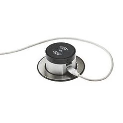 Knightsbridge SK0015 4.0A 2-Outlet Type A & C Pop-Up USB Charger Brushed Chrome -Chrome Switches & Sockets Sales 912VF A5