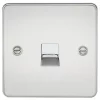 Knightsbridge FP7400PC Slave Telephone Socket Polished Chrome -Chrome Switches & Sockets Sales 928TY P