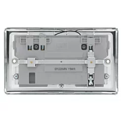 LAP 13A 2-Gang SP Switched Wi-Fi Extender Socket + 2.1A 1-Outlet Type A USB Charger Polished Chrome with White Inserts 9 LAP 13A 2-Gang SP Switched Wi-Fi Extender Socket + 2.1A 1-Outlet Type A USB Charger Polished Chrome with White Inserts -Chrome Switches & Sockets Sales 933HF A3
