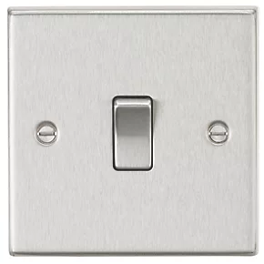 Knightsbridge CS12BC 10AX 1-Gang Intermediate Switch Brushed Chrome 3 Knightsbridge CS12BC 10AX 1-Gang Intermediate Switch Brushed Chrome