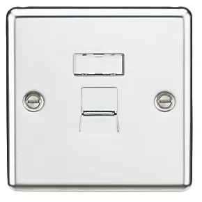 Knightsbridge CL45PC RJ45 Ethernet Socket Polished Chrome 3 Knightsbridge CL45PC RJ45 Ethernet Socket Polished Chrome