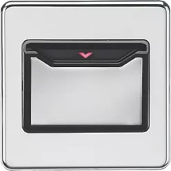 Knightsbridge SFCARDPC 32A Key Card Switch Polished Chrome