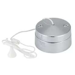 LAP 6A 2-Way Pull Cord Switch Polished Chrome