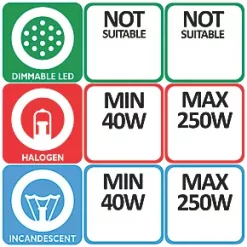Varilight V-Dim 2-Gang 2-Way Dimmer Switch Satin Chrome -Chrome Switches & Sockets Sales 9920H A1